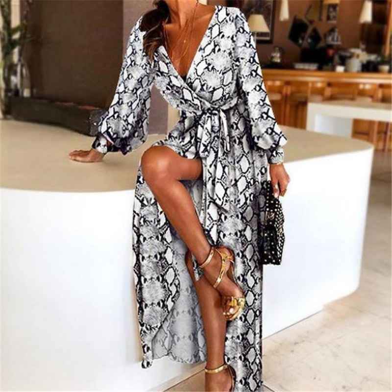 Faye - Kleid mit Boho-Muster