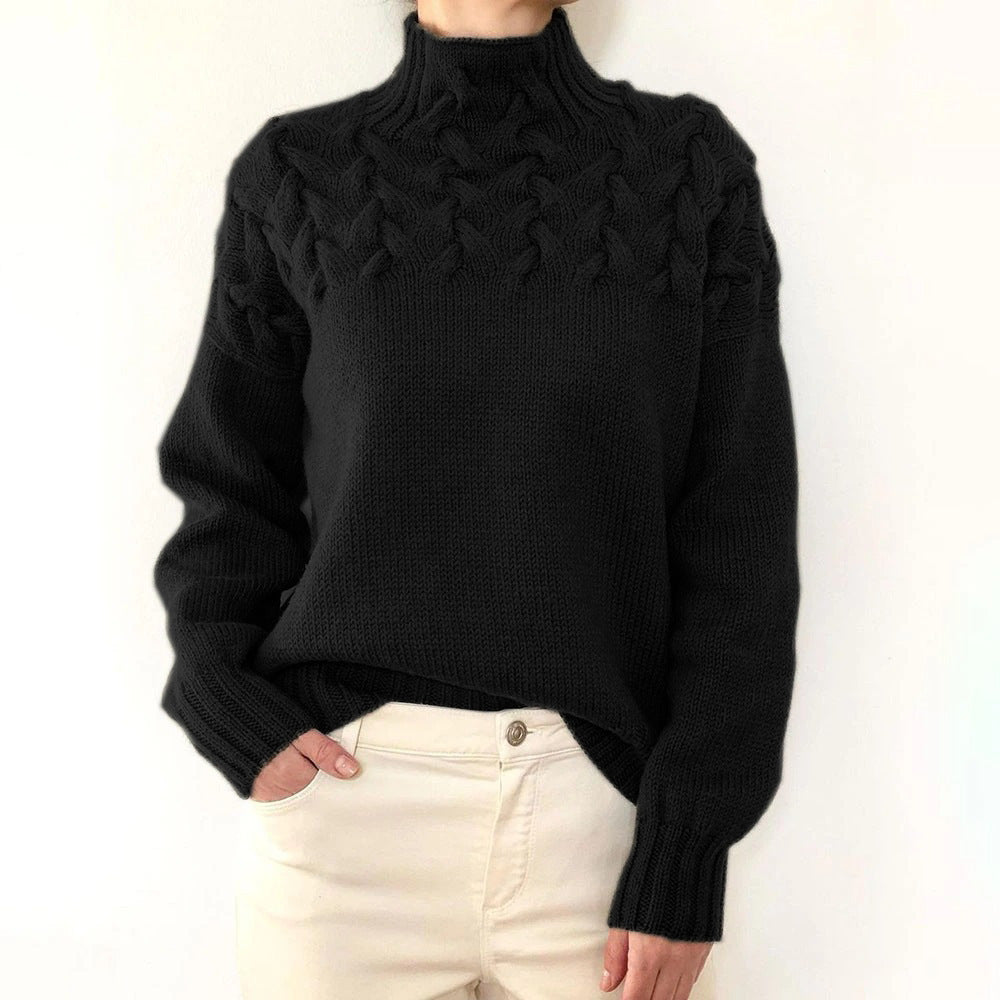 Elena | Wärmerer Rollkragenpullover